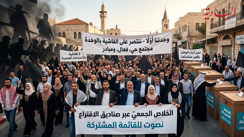 الفاشيّة أصبحت واقعًا سياسيًا والقائمة المشتركة بوسعها أن تهزمها