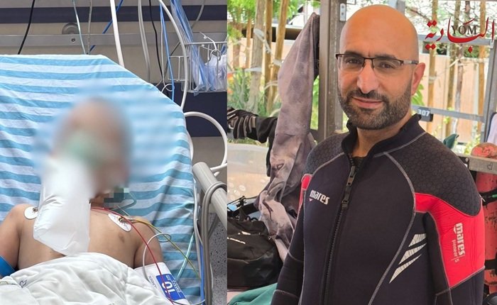 من قاع البحر إلى العناية المكثفة: طبيب عربي ينقذ طفلا من الغرق في إيلات ووالدته تصفه بالملاك